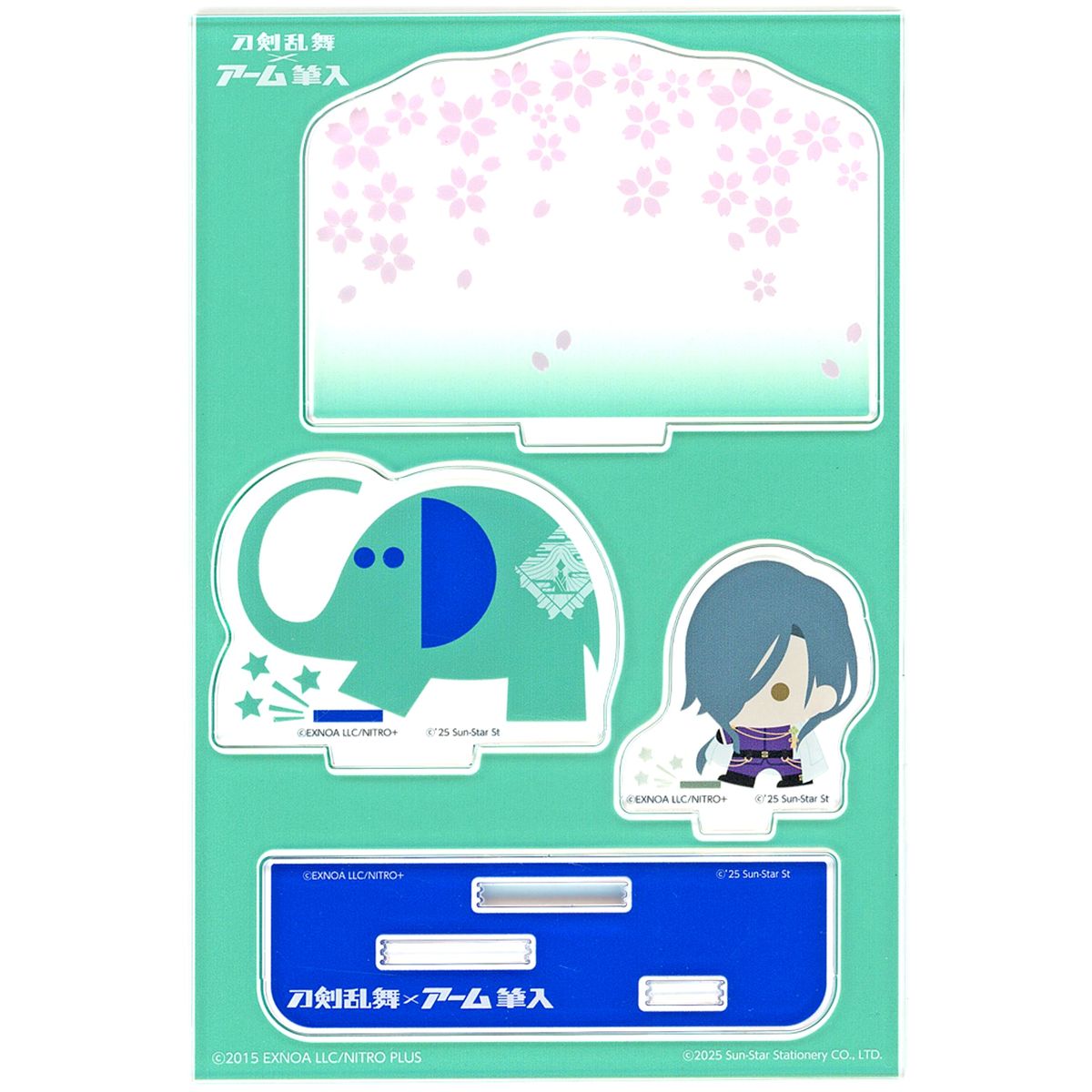 Nikkari Aoe Acrylic Stand Touken Ranbu ONLINE x Arm Pen Case [USED]