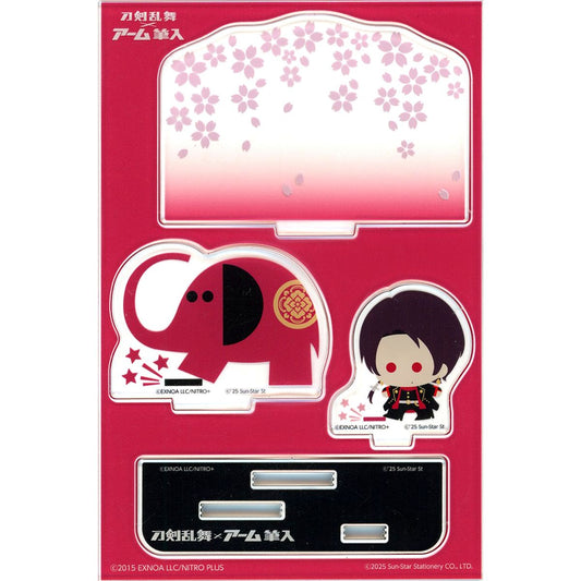 Kashuu Kiyomitsu Acrylic Stand Touken Ranbu ONLINE x Arm Pen Case [USED]