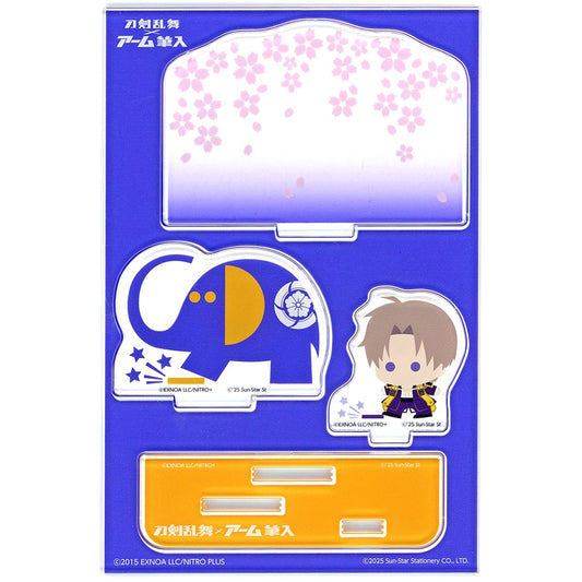 Heshikiri Hasebe Acrylic Stand Touken Ranbu ONLINE x Arm Pen Case [USED]