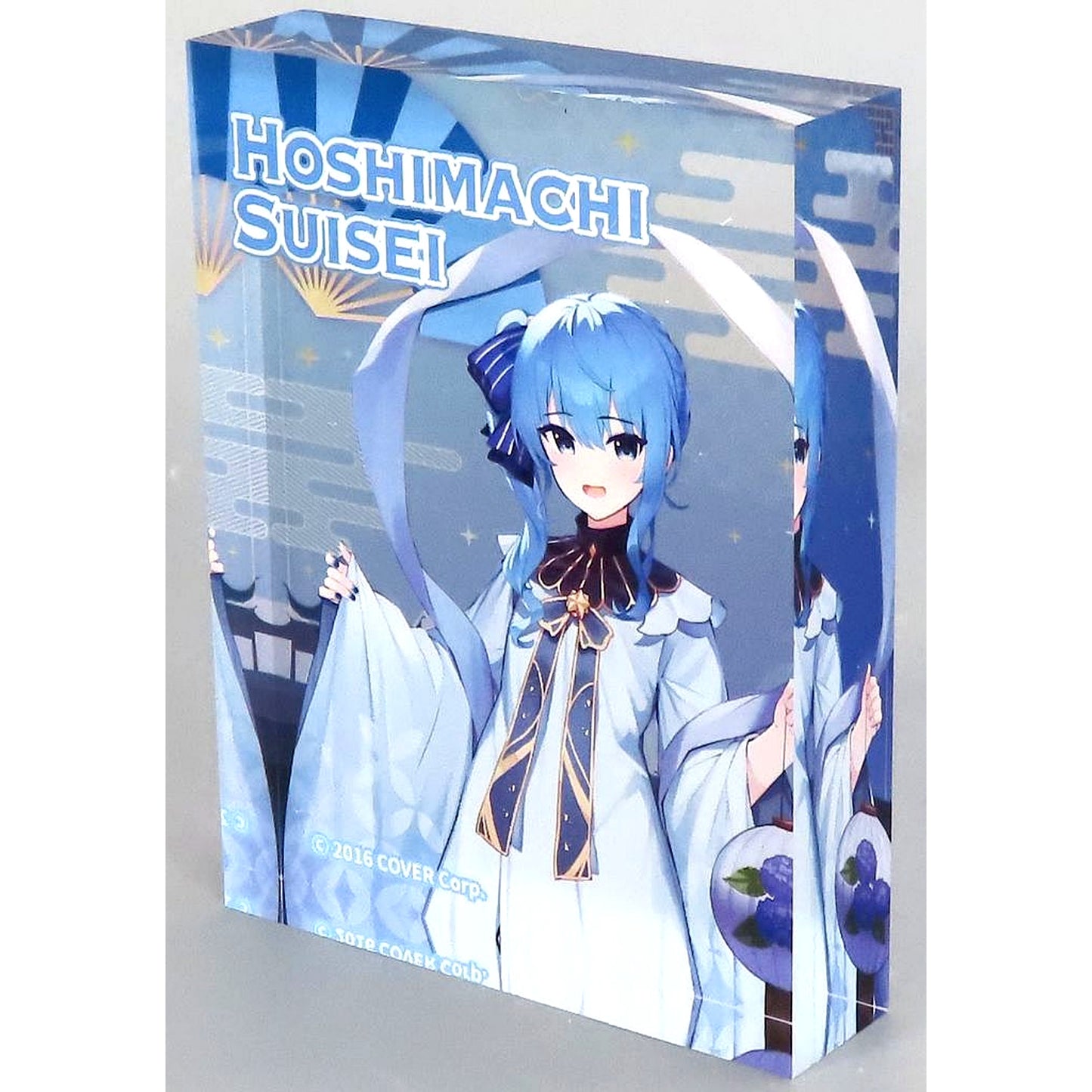 Hoshimachi Suisei Acrylic Tile VTuber Hololive Production x CAPSULE Lantern Festival Pop-up Store in 2024 Taiwan Tainan Lantern Festival [USED]