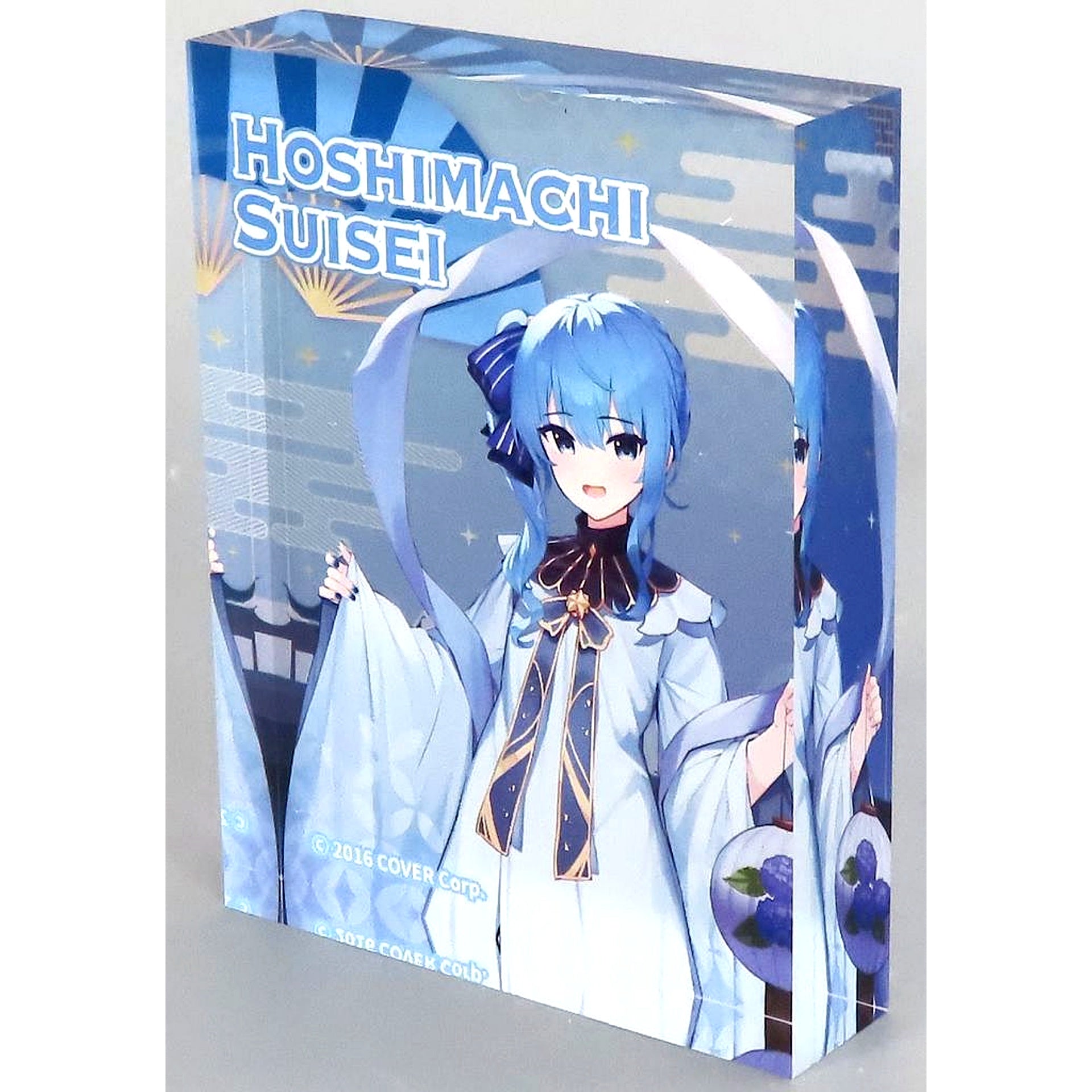 Hoshimachi Suisei Acrylic Tile VTuber Hololive Production x CAPSULE Lantern Festival Pop-up Store in 2024 Taiwan Tainan Lantern Festival [USED]