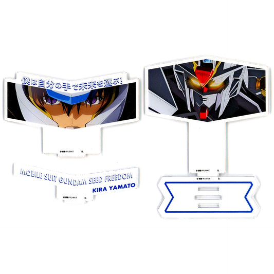 Kira Yamato I will choose the future with my own hands! Mobile Suit Gundam SEED FREEDOM Dialog Acrylic Collection [USED]