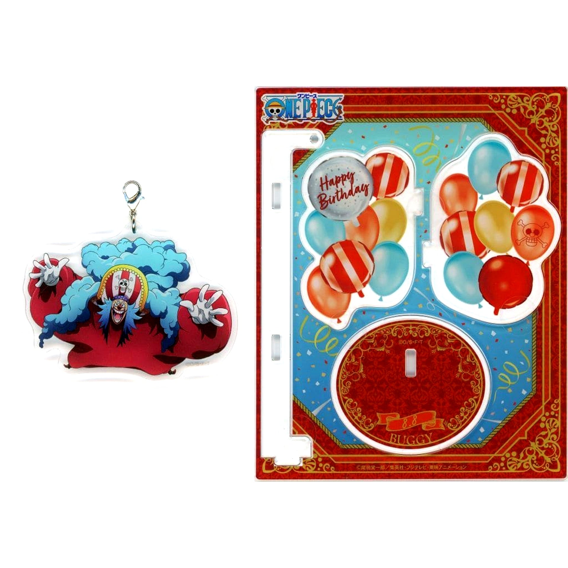 Buggy One Piece Aug 8 Birthday Yurayura Acrylic Stand 2023 [USED]