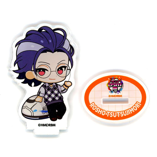 Rosho Tsutsujimori Hypnosis Mic: Division Rap Battle JR Central Oshi Tabi x Movie Let's Go Together! Osaka Nagoya OSHI Trip Trading Acrylic Stand Osaka Limited [USED]