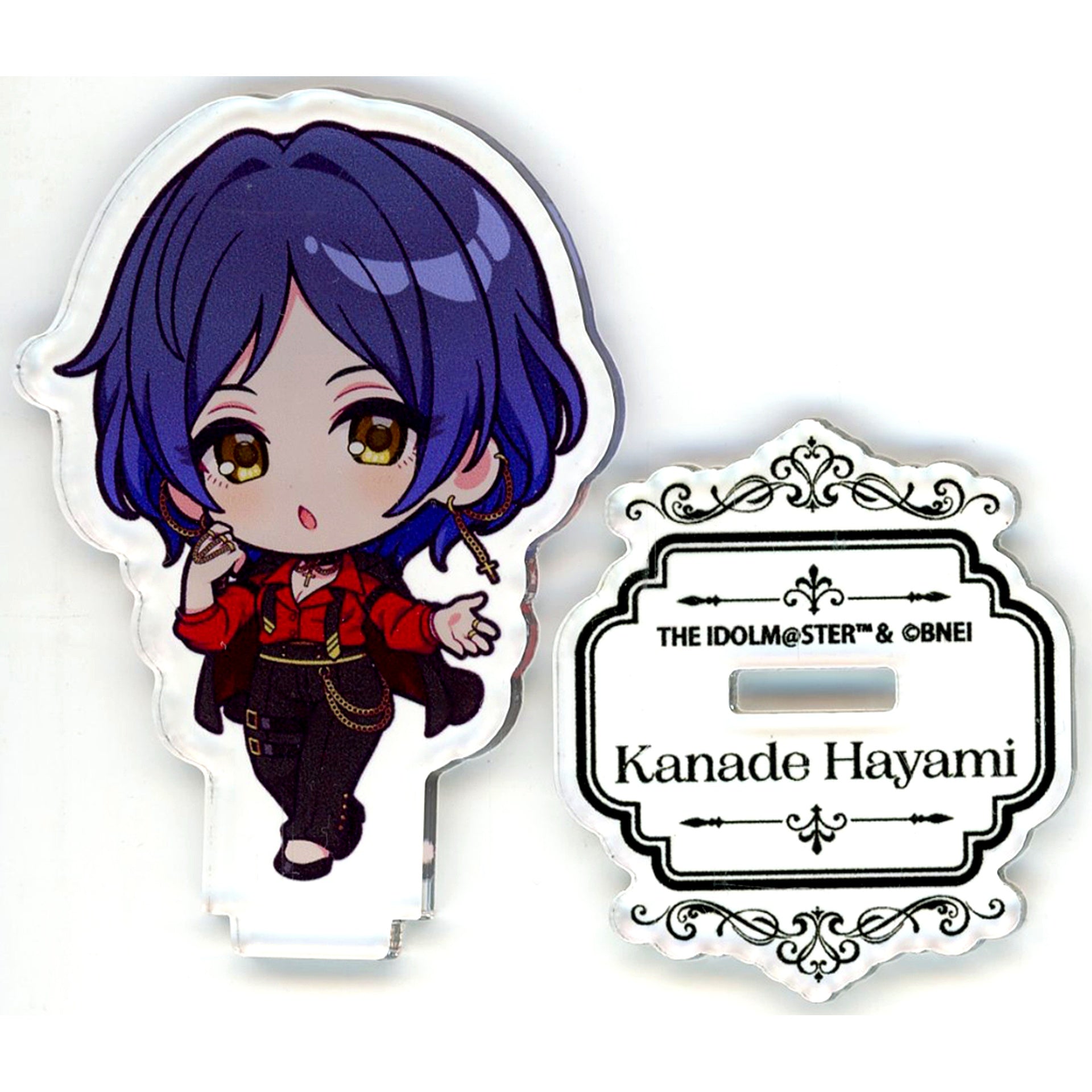 Kanade Hayami Trading Mini Character Acrylic Stand The Idolmaster Cinderella Girls POP UP SHOP Midnight Runway [USED]