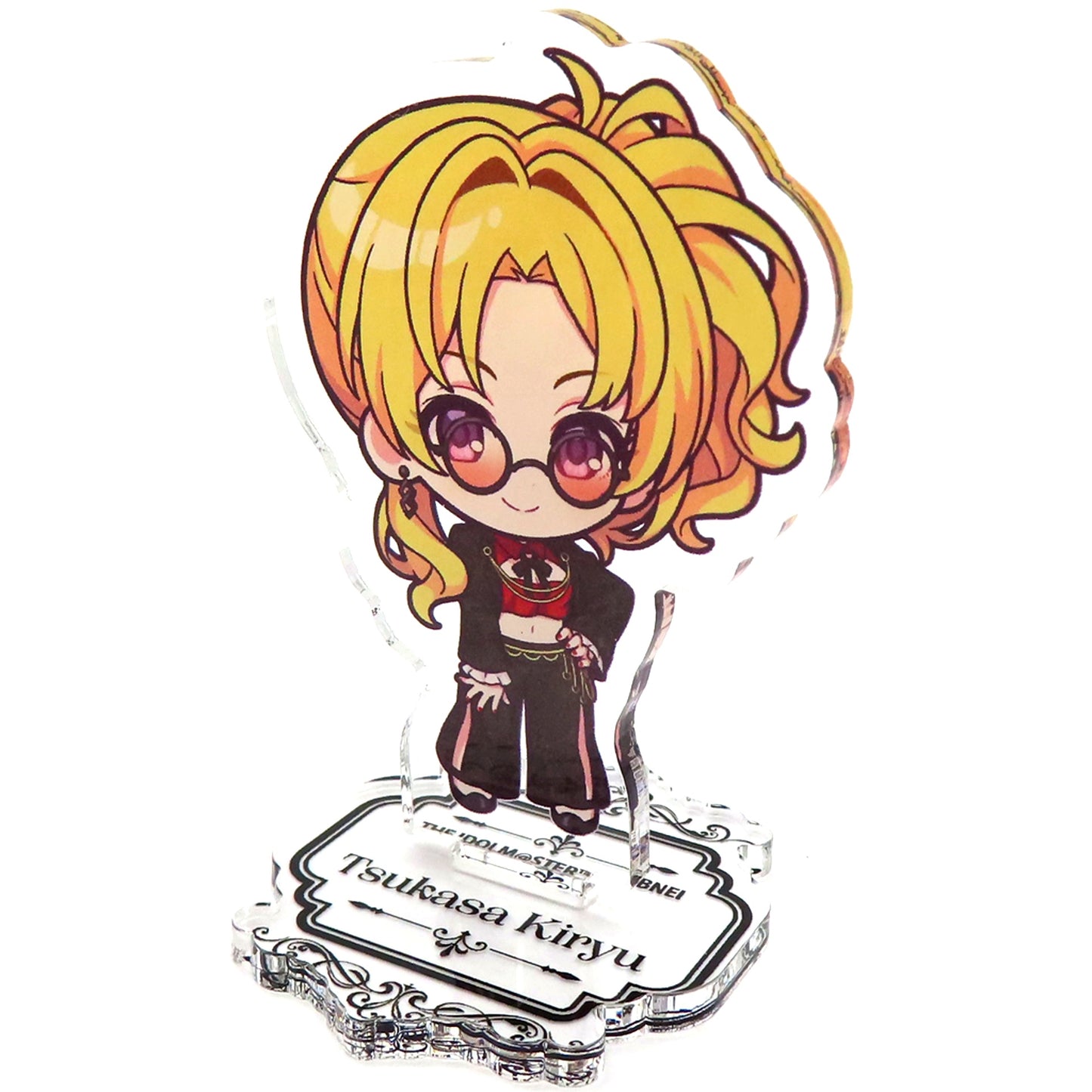 Tsukasa Kiryu Trading Mini Character Acrylic Stand The Idolmaster Cinderella Girls POP UP SHOP Midnight Runway [USED]