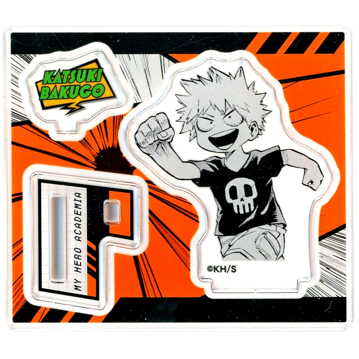 Katsuki Bakugo - Die-cut Ver. / Childhood My Hero Academia Acrylic Figure Collection HEROES Katsuki Bakugo [USED]