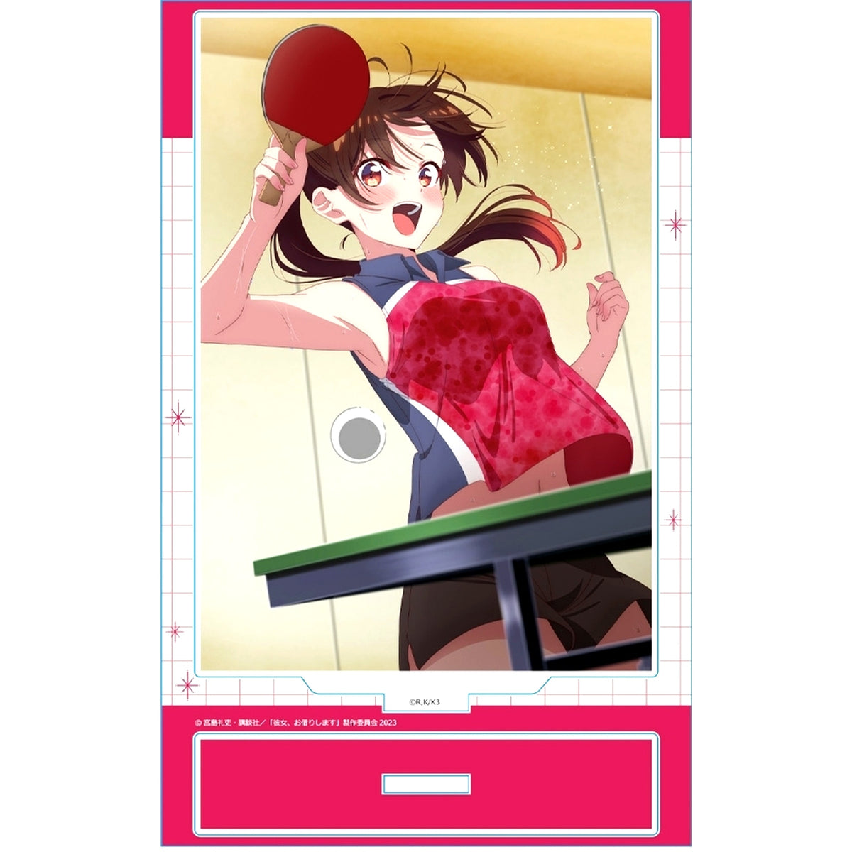 Chizuru Mizuhara Ping Pong Uniform Ver. Acrylic Character Stand Rent-A-Girlfriend [USED]