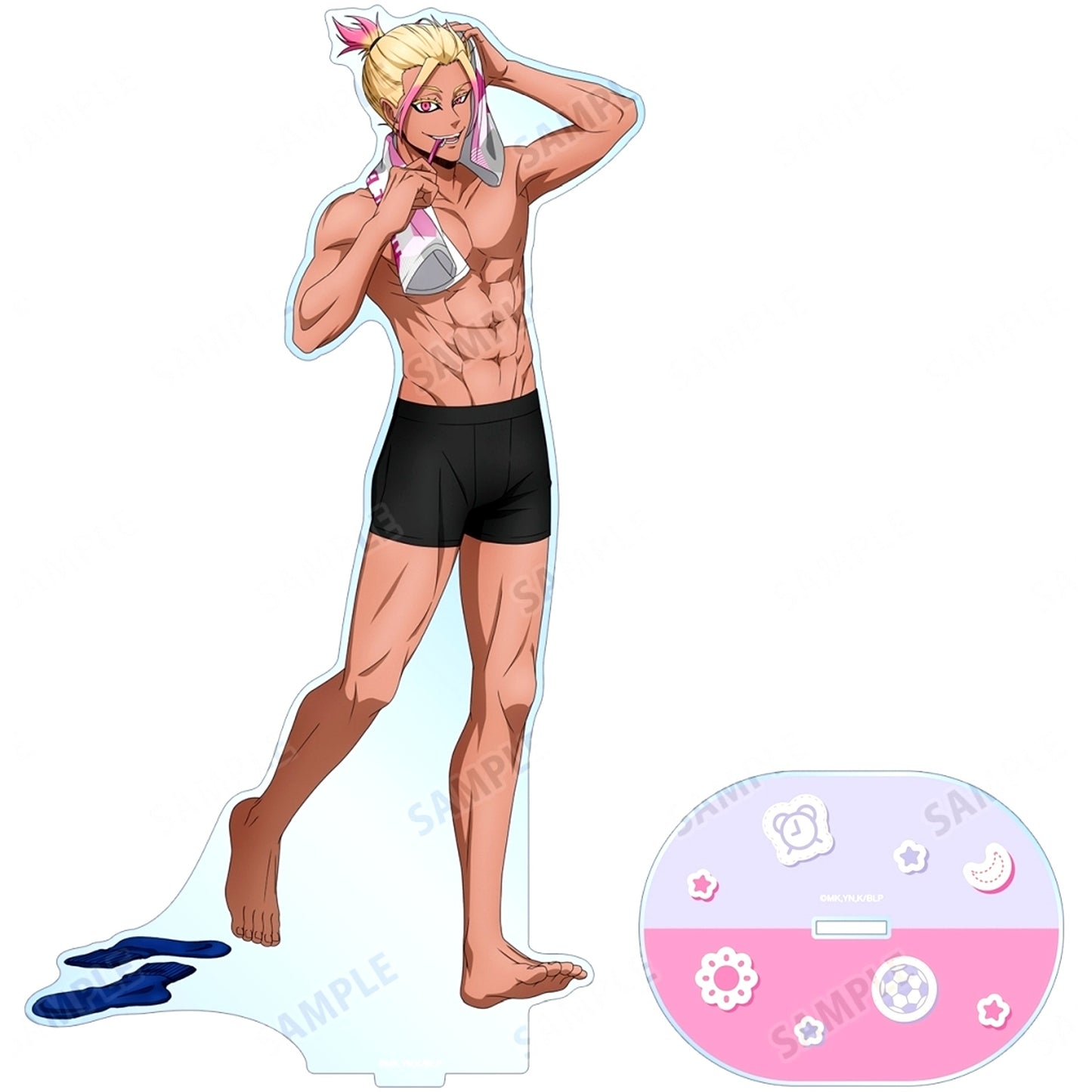 Ryusei Shido Illustration Morning Routine ver. Extra Large Acrylic Stand Blue Lock [USED]