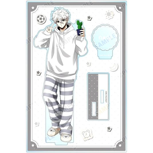 Seishiro Nagi BIG Acrylic Stand with Parts Morning Routine Ver. Illustration Blue Lock [USED]