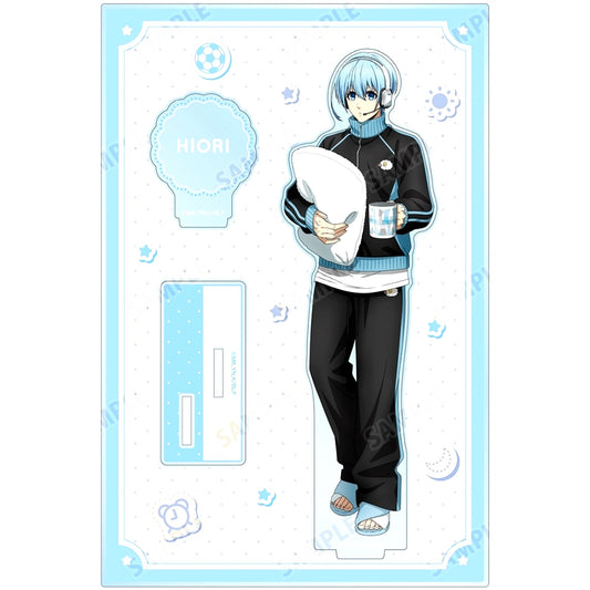 Yo Hiori Illustration Morning Routine Ver. BIG Acrylic Stand with Parts Blue Lock [USED]