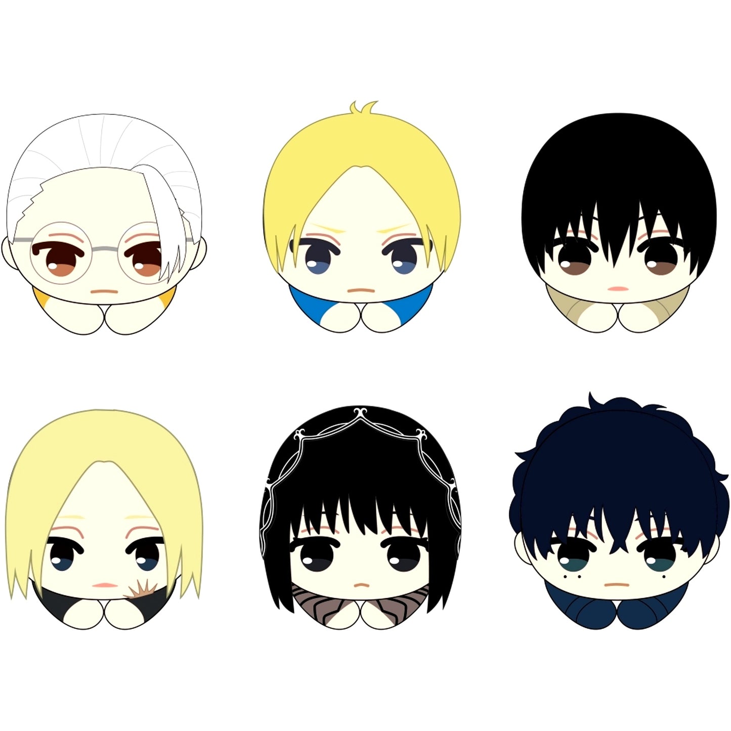 Set of 6 SAKAMOTO DAYS Hugchara Collection 2 [USED]