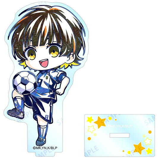 Meguru Bachira Chibi Ani-Art Wave 2 Big Acrylic Stand Blue Lock [USED]