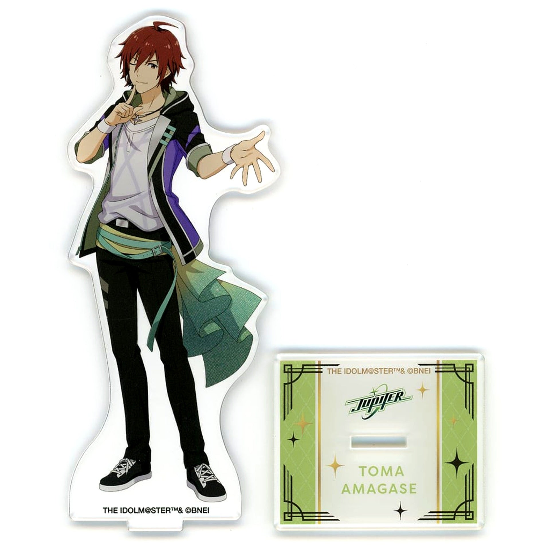 Toma Amagase B-1 Prize Acrylic Stand Kujimate The Idolmaster SideM Vol.2 [USED]