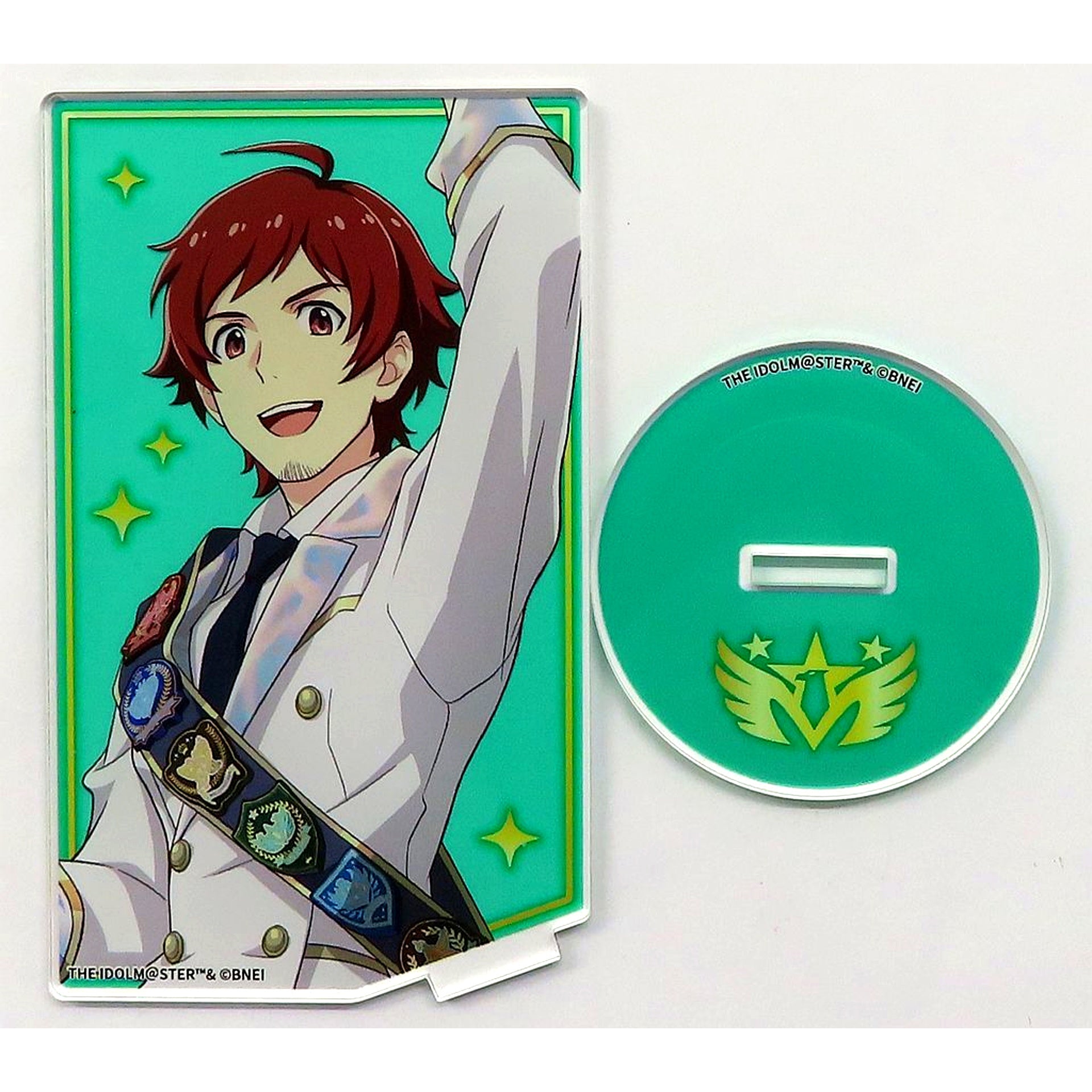 Teru Tendo Card Type Acrylic Stand Ensemble Sparkle Ver. The Idolmaster Series [USED]