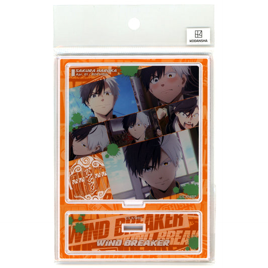 Haruka Sakura Acrylic Stand Scene Shot Ver. Vol.1 WIND BREAKER [USED]