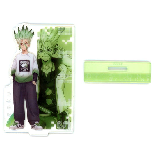 Senku Ishigami Acrylic Stand Petit Kuji Dr. Stone Monotone Street & Cyberpunk Prize A [USED]