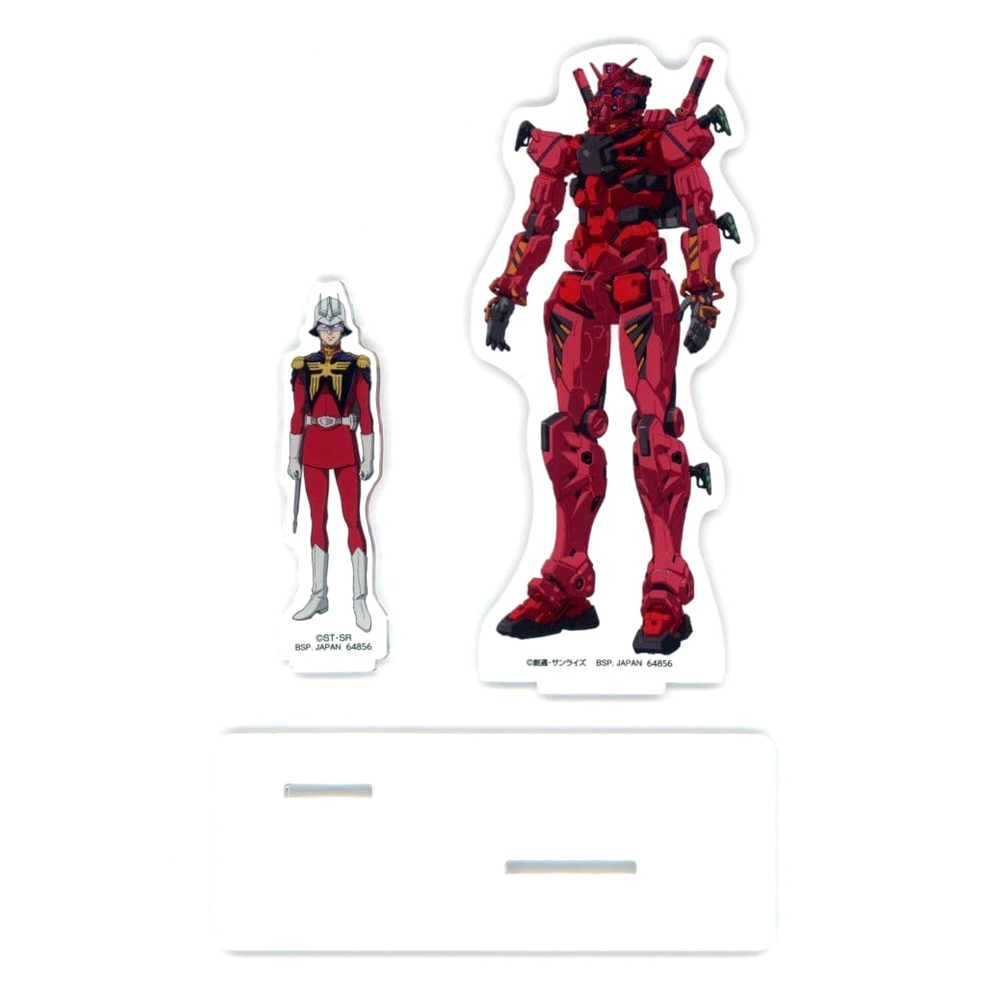Mobile Suit Gundam: GQuuuuuuX Char Red Gundam Ichiban Kuji Vol.2 Visual Stand Prize C [USED]