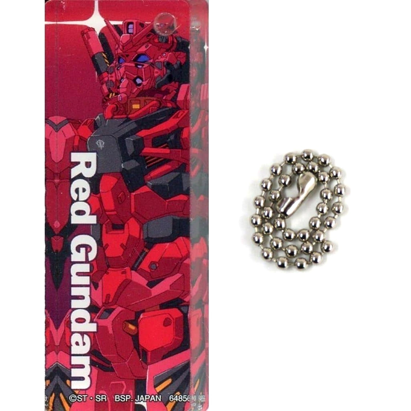 Mobile Suit Gundam: GQuuuuuuX Red Gundam Ichiban Kuji Vol.2 Acrylic Keychain Prize E [USED]
