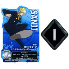 One Piece 3D2Y Sanji Ichiban Kuji Beyond the Trial Acllect Prize I Acrylic Stands [USED]