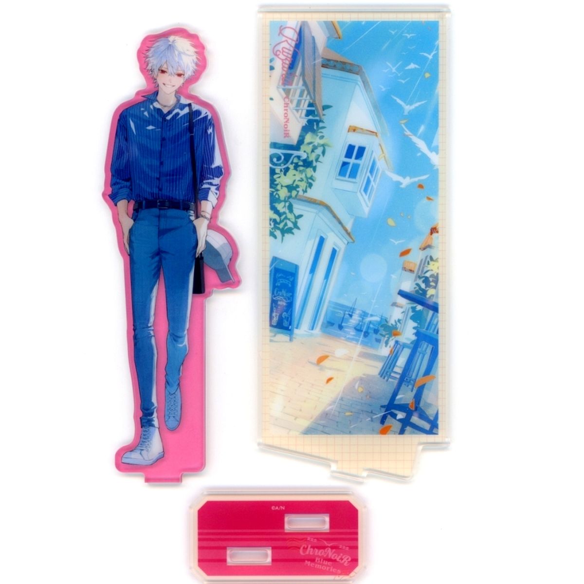 Kuzuha ChroNoiR Virtual YouTuber Nijisanji Acrylic Stand Blue Memories [USED]