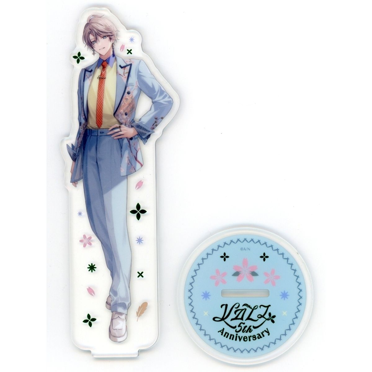 Haru Kaida VALZ Stamped Acrylic Stand Virtual YouTuber Nijisanji VALZ 5th Anniversary [USED]