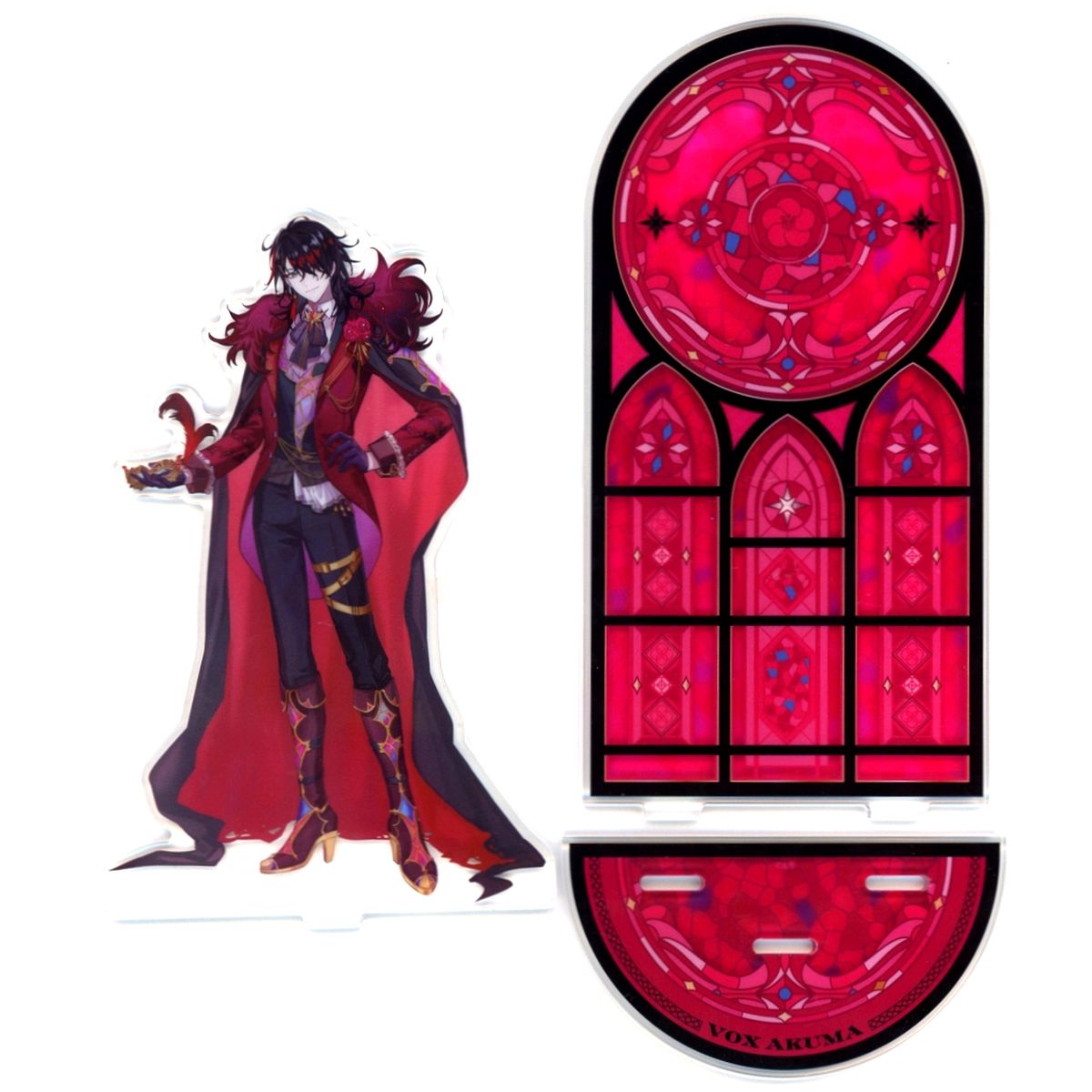 Vox Akuma Acrylic Stand Virtual YouTuber Nijisanji POPUP STORE Bewitching MASQUERADE [USED]