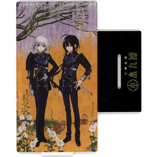 Namazuo Toushirou, Honebami Toushirou Touken Ranbu Fusuma Painting Acrylic Stand Honmaruhaku [USED]