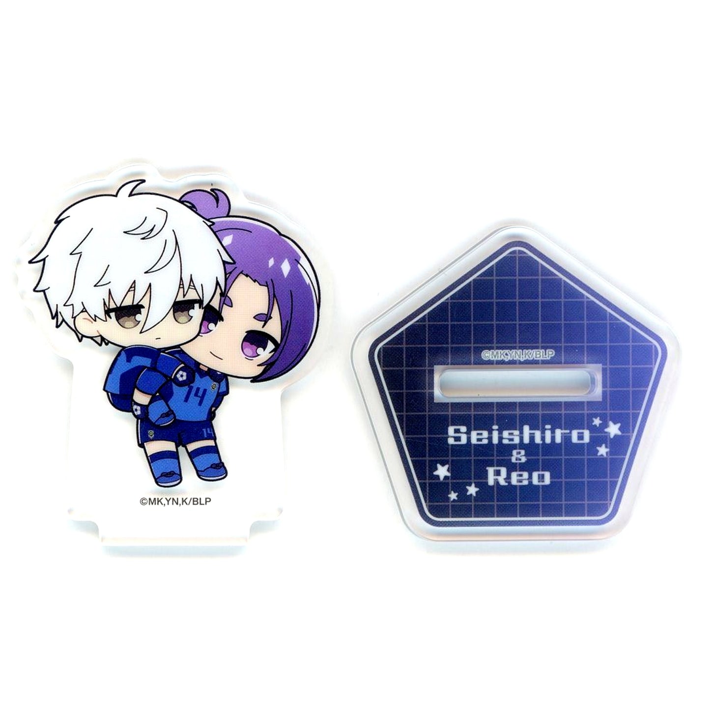 Seishiro Nagi & Reo Mikage Blue Lock Duo-Colle Petit Acrylic Stand [USED]
