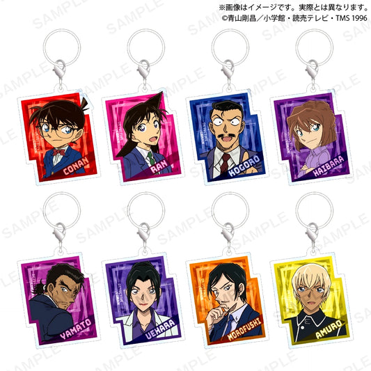 Set of 8 Detective Conan Capsule Acrylic Marker [USED]