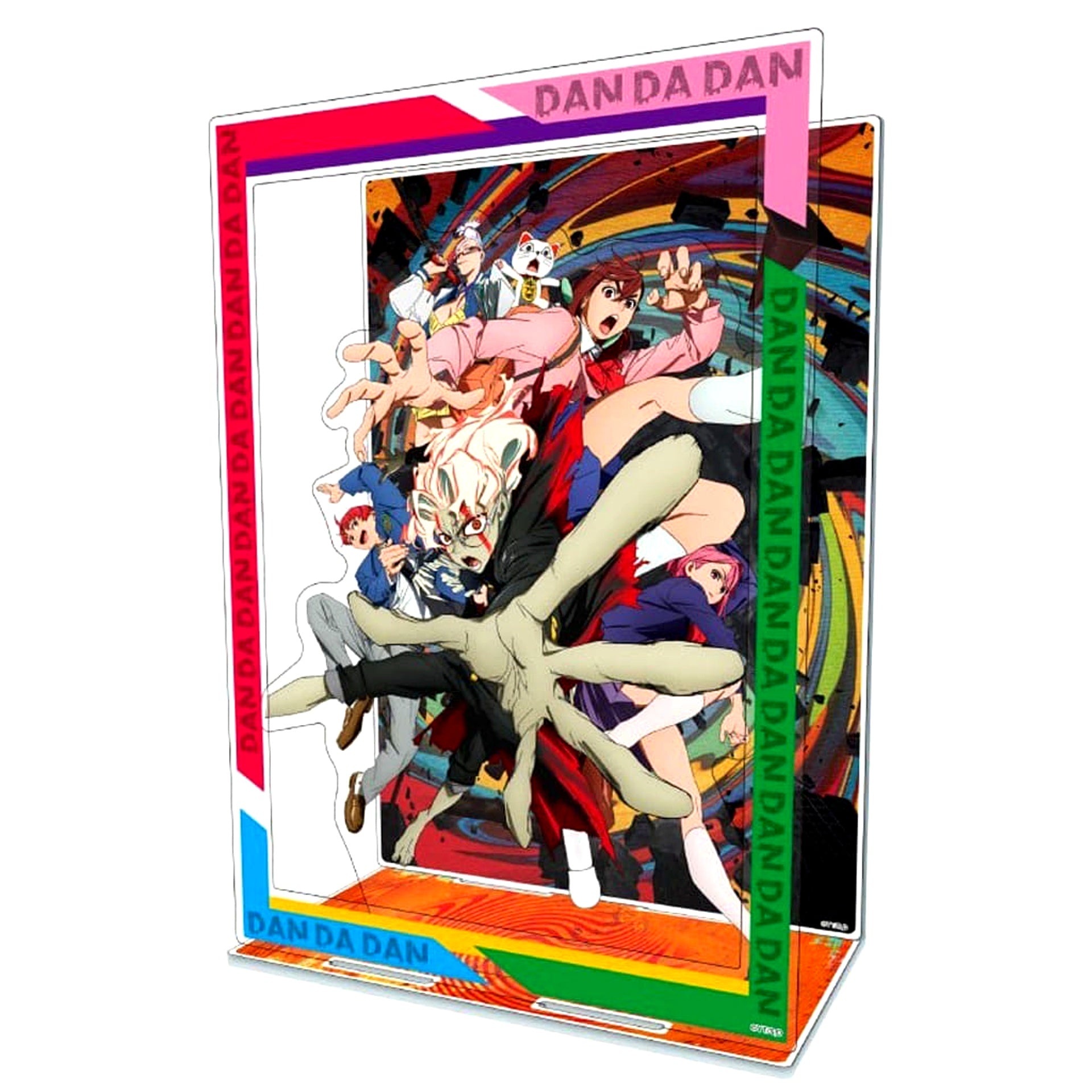 Dandadan Group Diorama Acrylic Stand [USED]