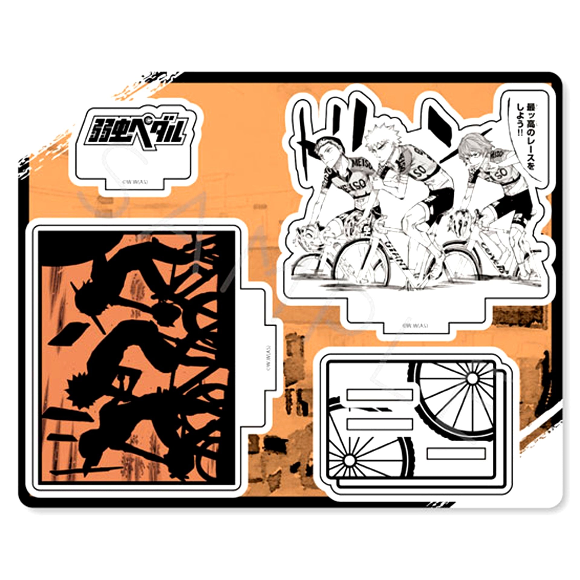 Meisa University G. Acrylic Stand Yowamushi Pedal: Spare Bike [USED]