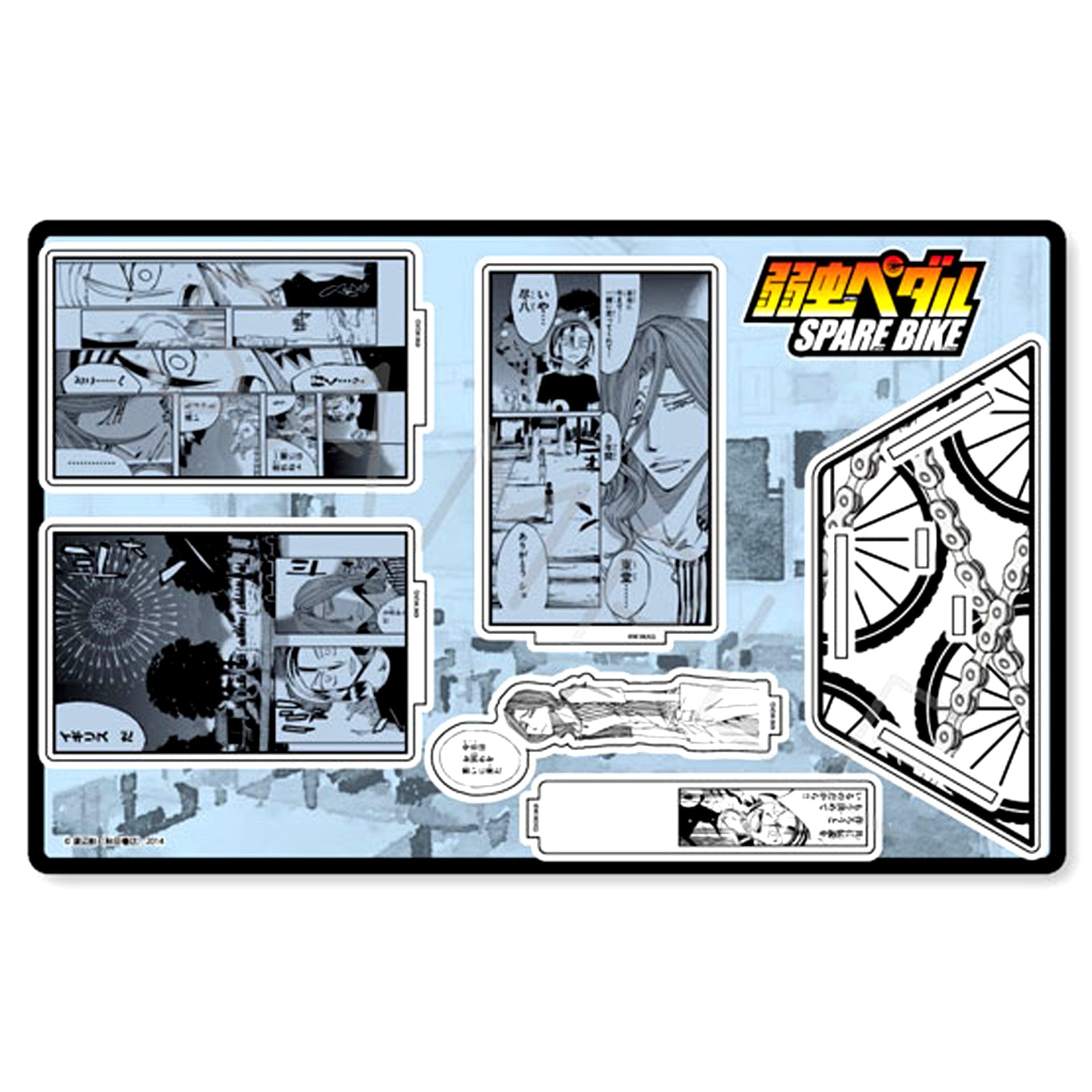 Design C Big Acrylic Stand Yowamushi Pedal Spare Bike [USED]