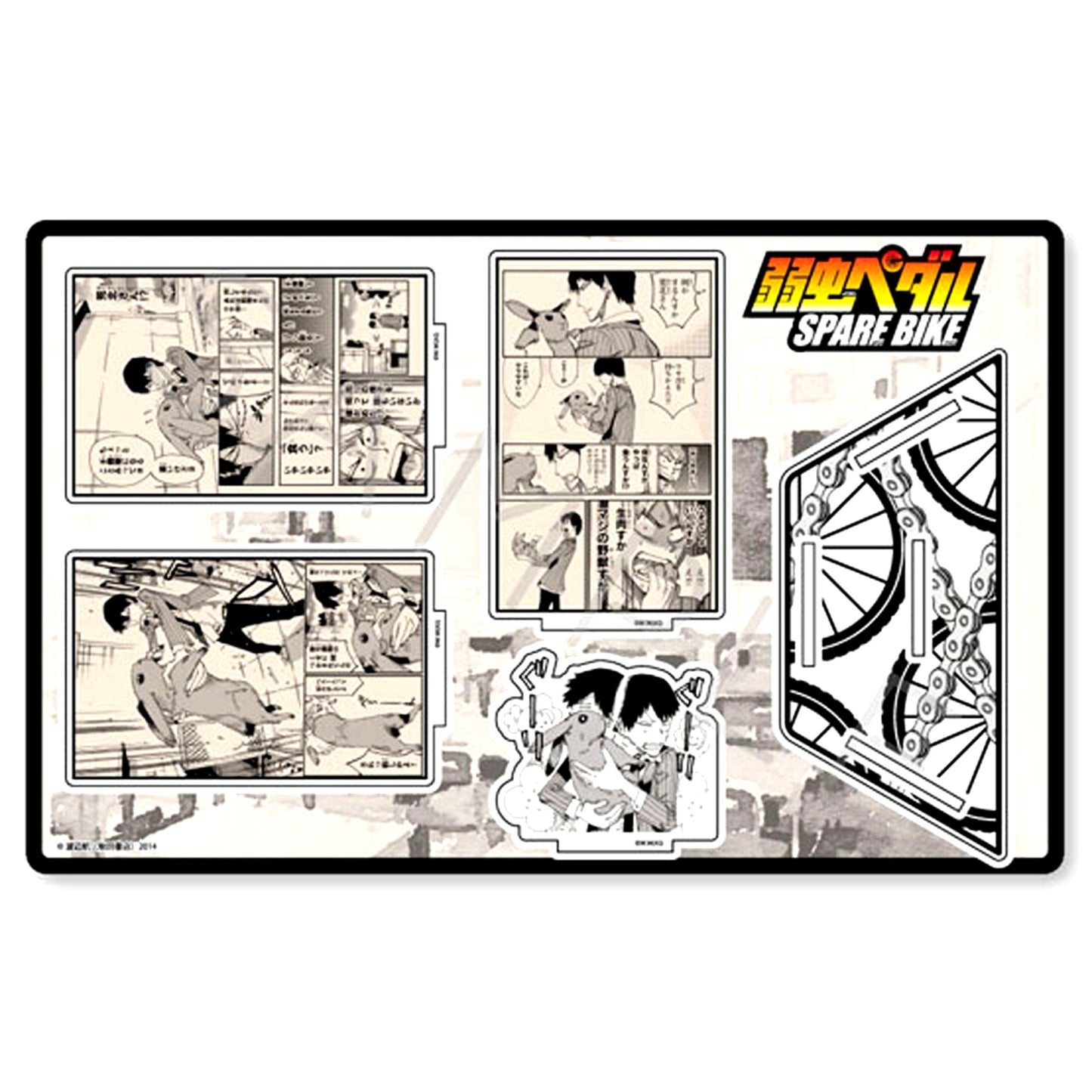 Design D Big Acrylic Stand Yowamushi Pedal Spare Bike [USED]