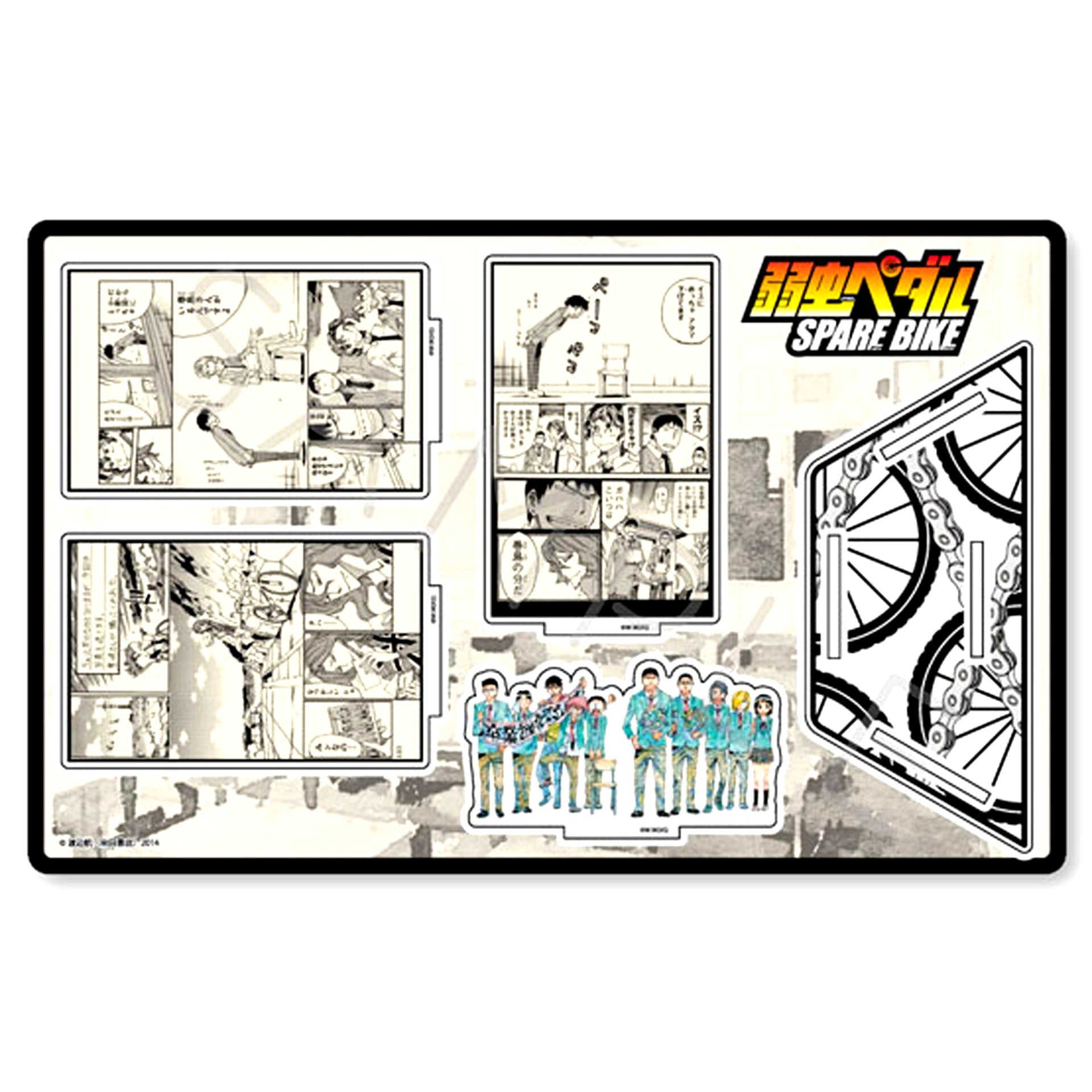 Design F Big Acrylic Stand Yowamushi Pedal Spare Bike [USED]