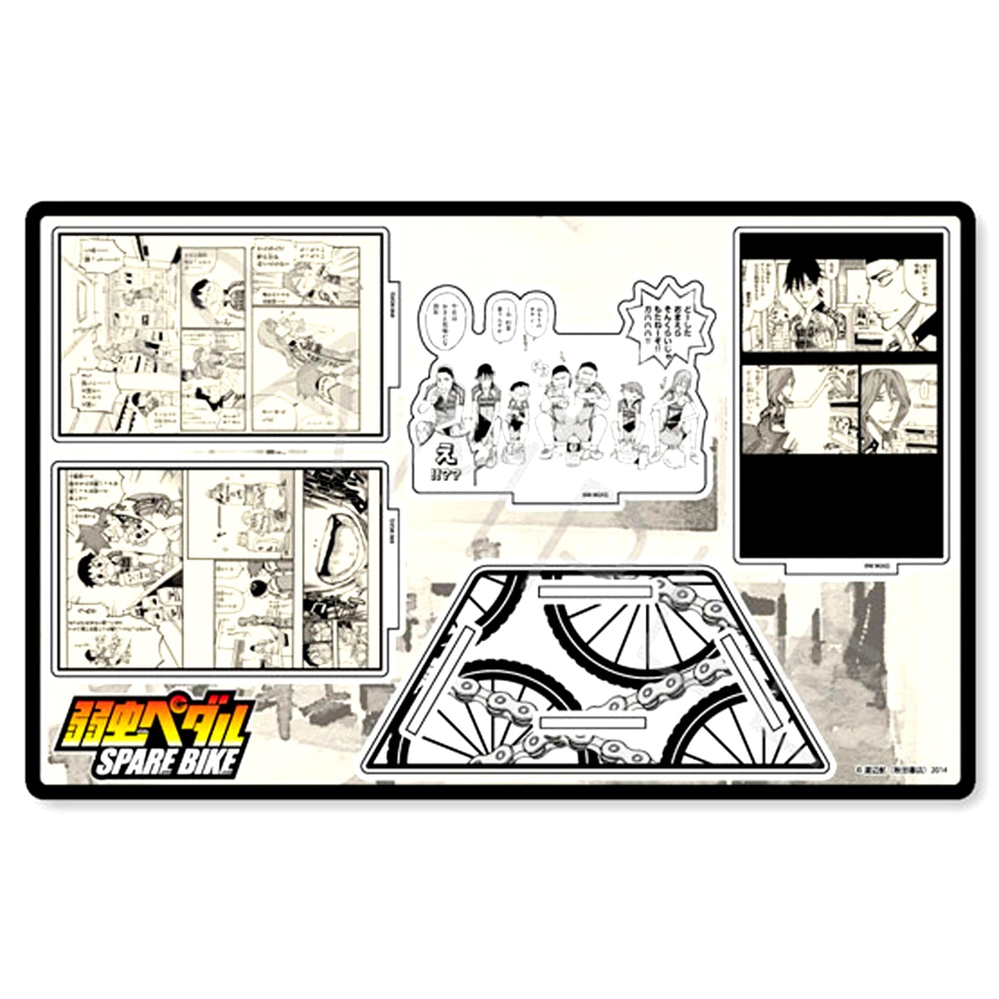 Design G Big Acrylic Stand Yowamushi Pedal Spare Bike [USED]
