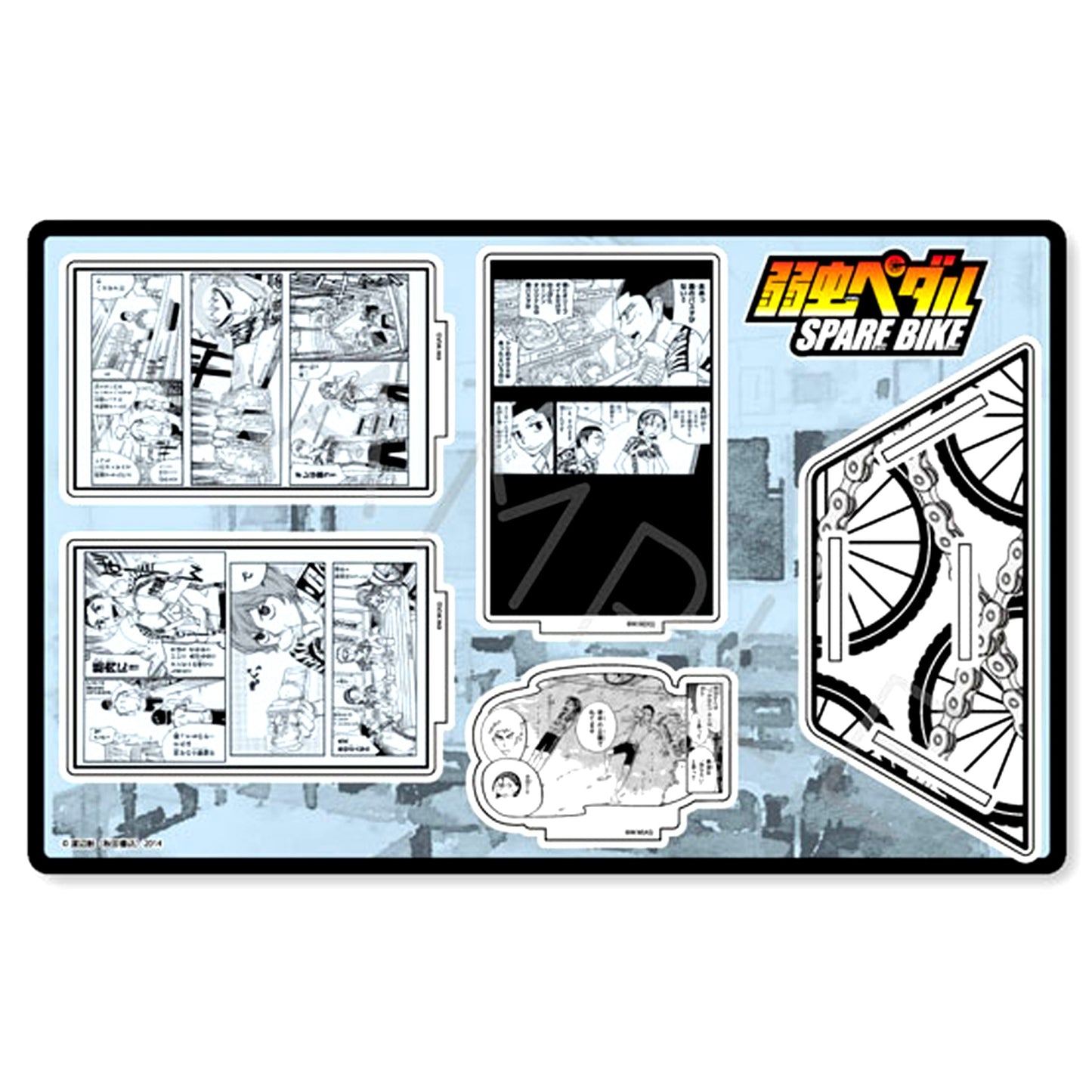 Design H Big Acrylic Stand Yowamushi Pedal Spare Bike [USED]