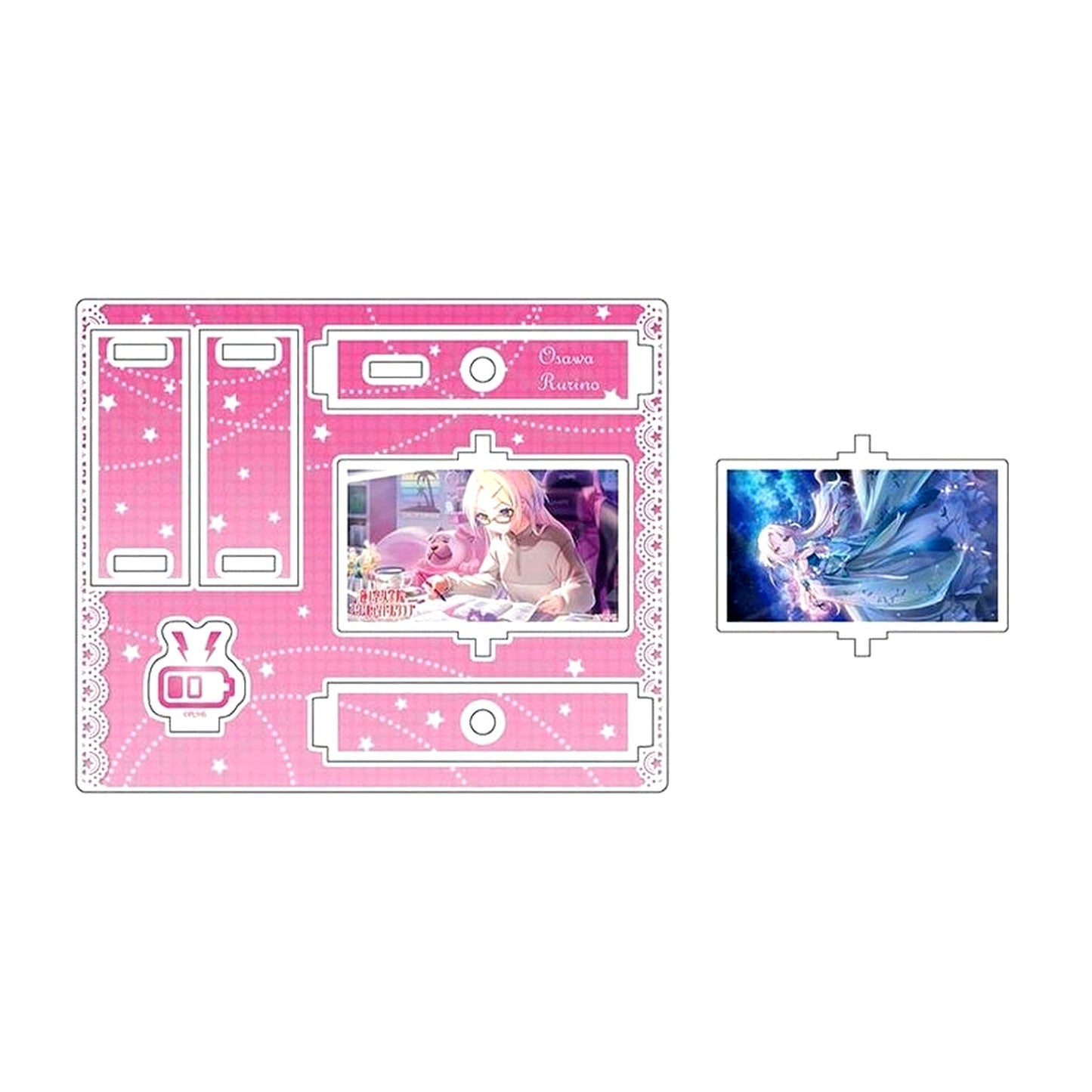 Rurino Osawa Love Live! Hasunosora Girls High School Idol Club Spinning Acrylic Stand Orihime Soshi Ver. [USED]