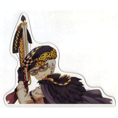 Dr. STONE Ukyo Saionji Draw!Draw! Original Illustration Phantom Thieves Ver. Extra-Large Die-Cut Acrylic Panel Original Illustration Phantom Thieves Ver. Prize A-4 Acrylic Stands [USED]