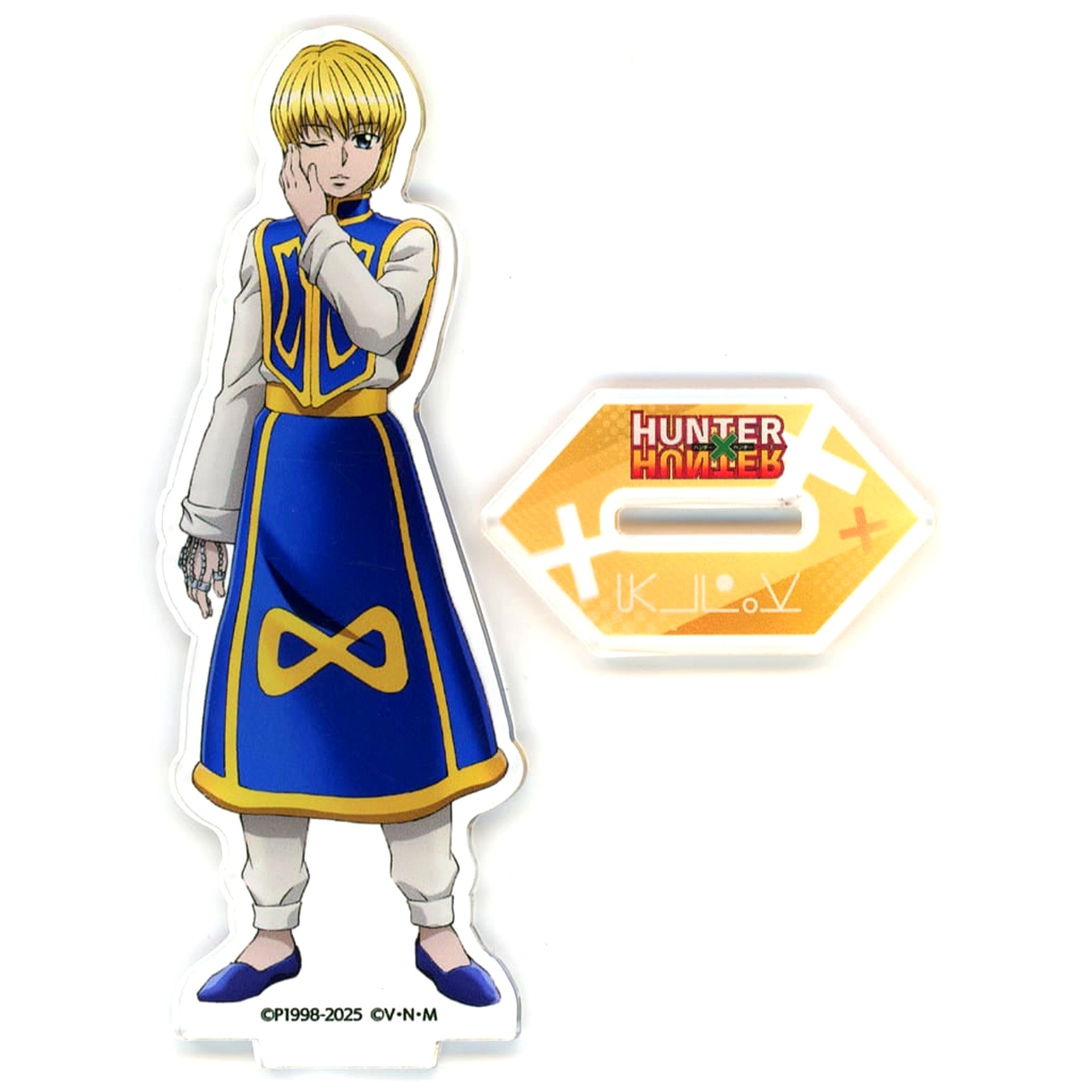 Kurapika Hunter x Hunter Newly Illustrated Acrylic Stand POP UP SHOP vision of Hunter [USED]