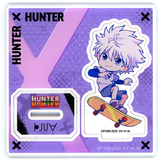 Killua Zoldyck Deformed Acrylic Stand Hunter x Hunter Pop Up Shop vision of Hunter [USED]