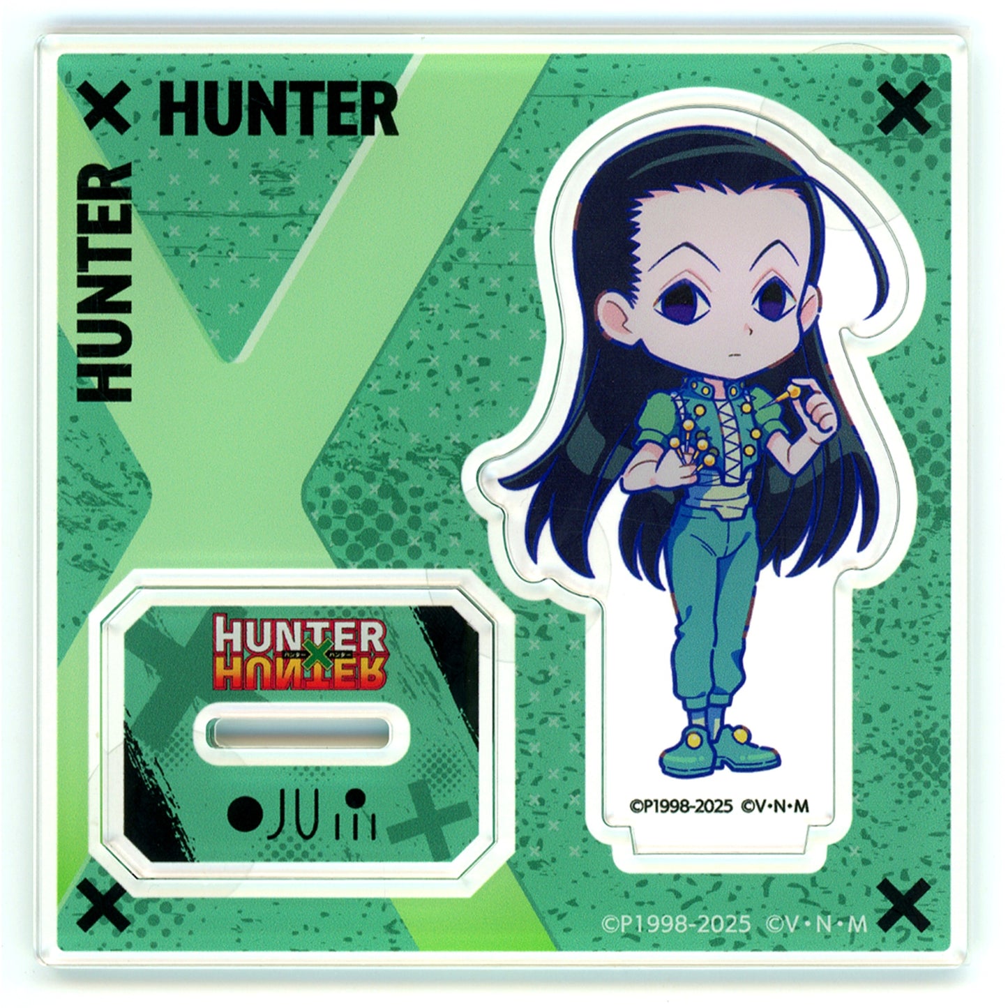 Illumi Zoldyck Deformed Acrylic Stand HUNTER x HUNTER POP UP SHOP vision of Hunter [USED]