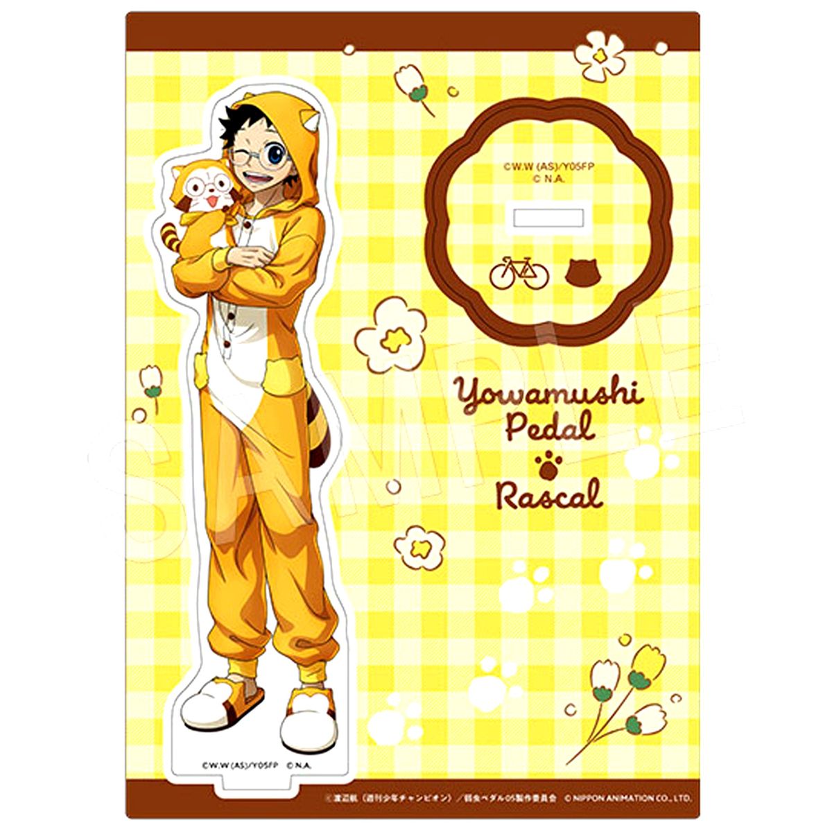 Sakamichi Onoda Acrylic Stand Yowamushi Pedal: Limit Break x Rascal [USED]