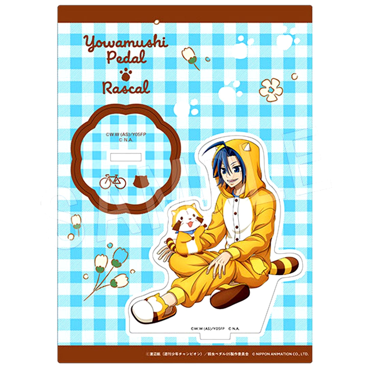 Sangaku Manami Acrylic Stand Yowamushi Pedal LIMIT BREAK x Rascal [USED]