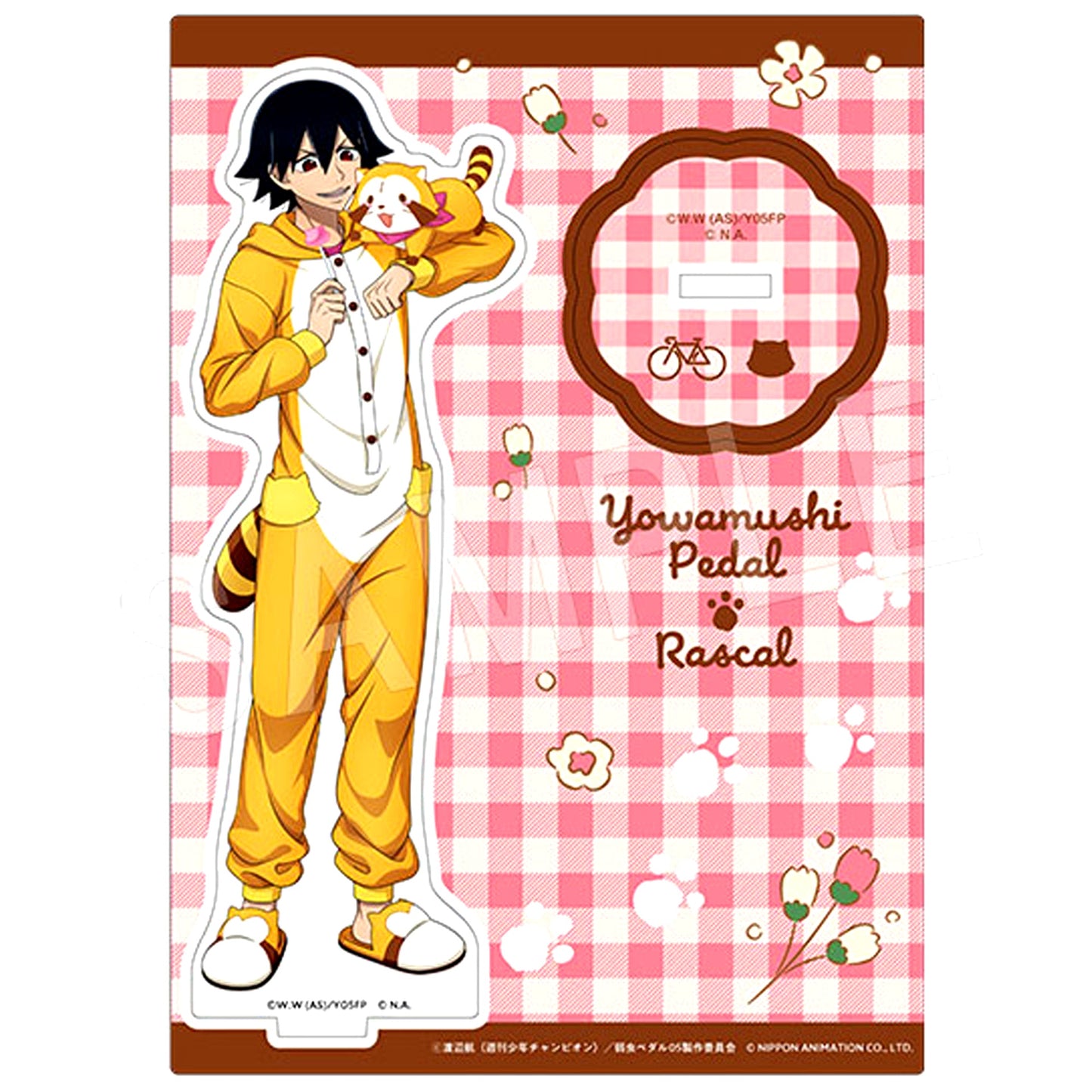 Yuto Shinkai Acrylic Stand Yowamushi Pedal LIMIT BREAK x Rascal [USED]