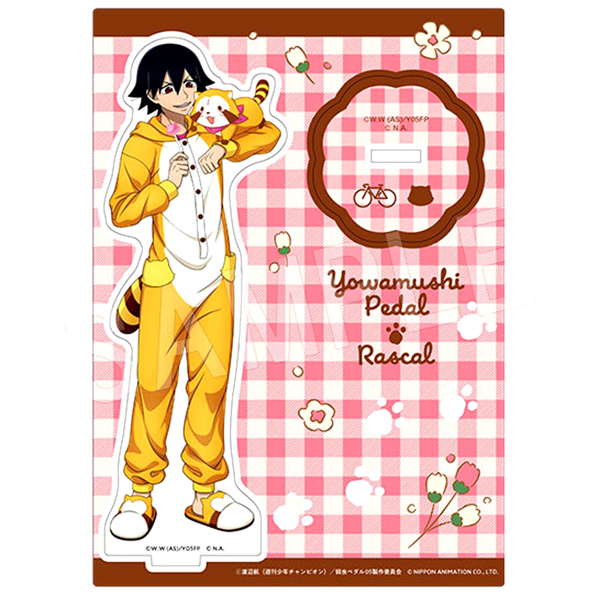 Yuto Shinkai Acrylic Stand Yowamushi Pedal LIMIT BREAK x Rascal [USED]