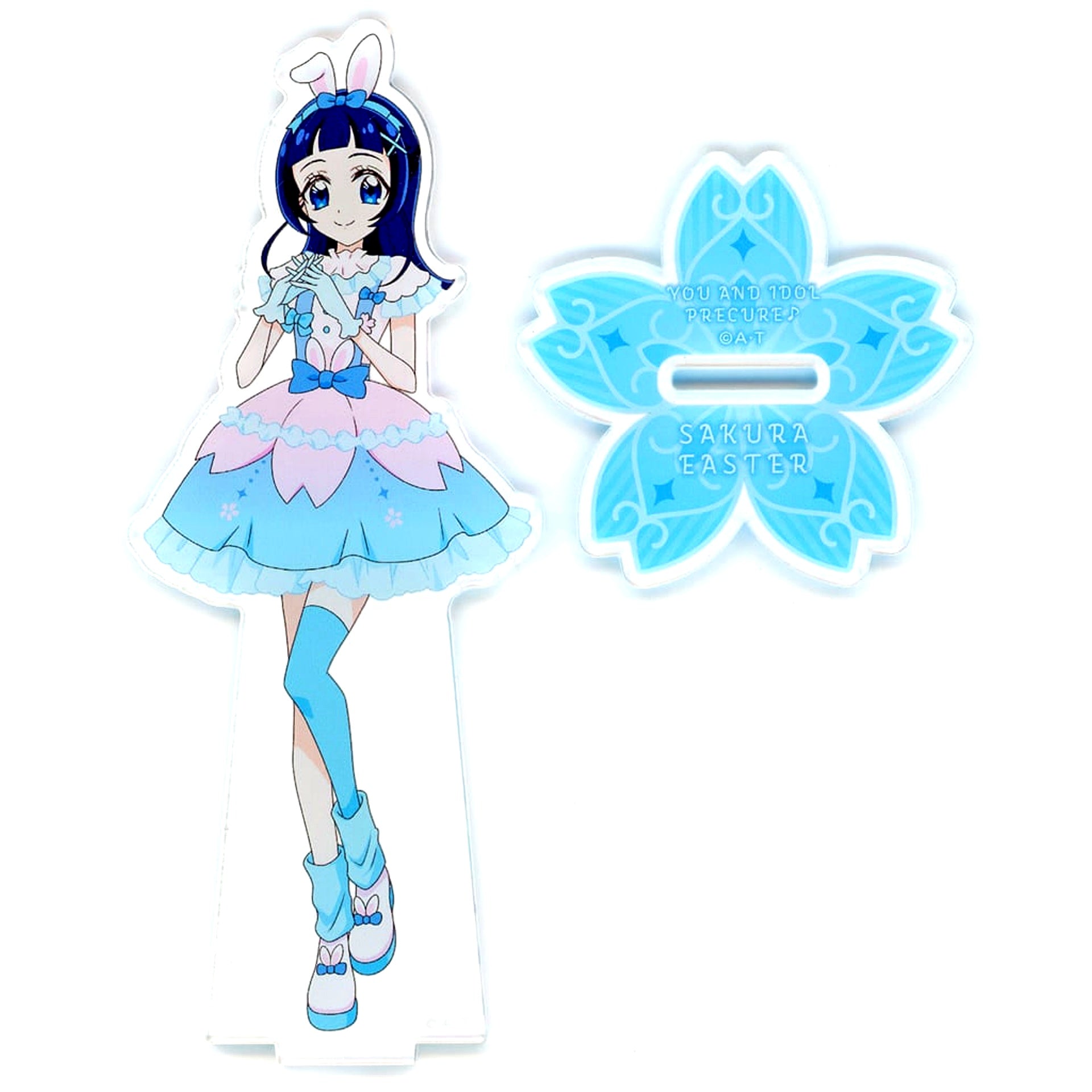 Nana Aokaze You and Idol Pretty Cure Sakura Easter Acrylic Stand Pretty Store Limited [USED]