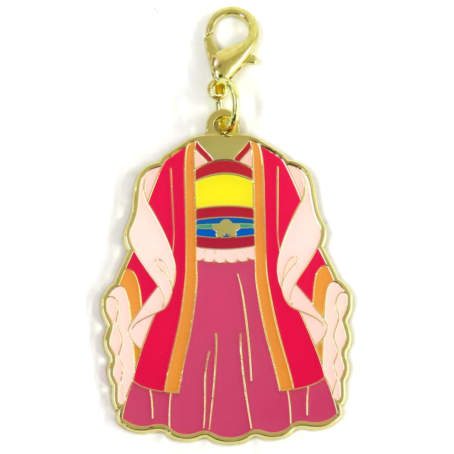 The Apothecary Diaries Lady Lishu Outfit Motif Metal Charm Exclusive from The Apothecary Diaries Exhibition Charm [USED]