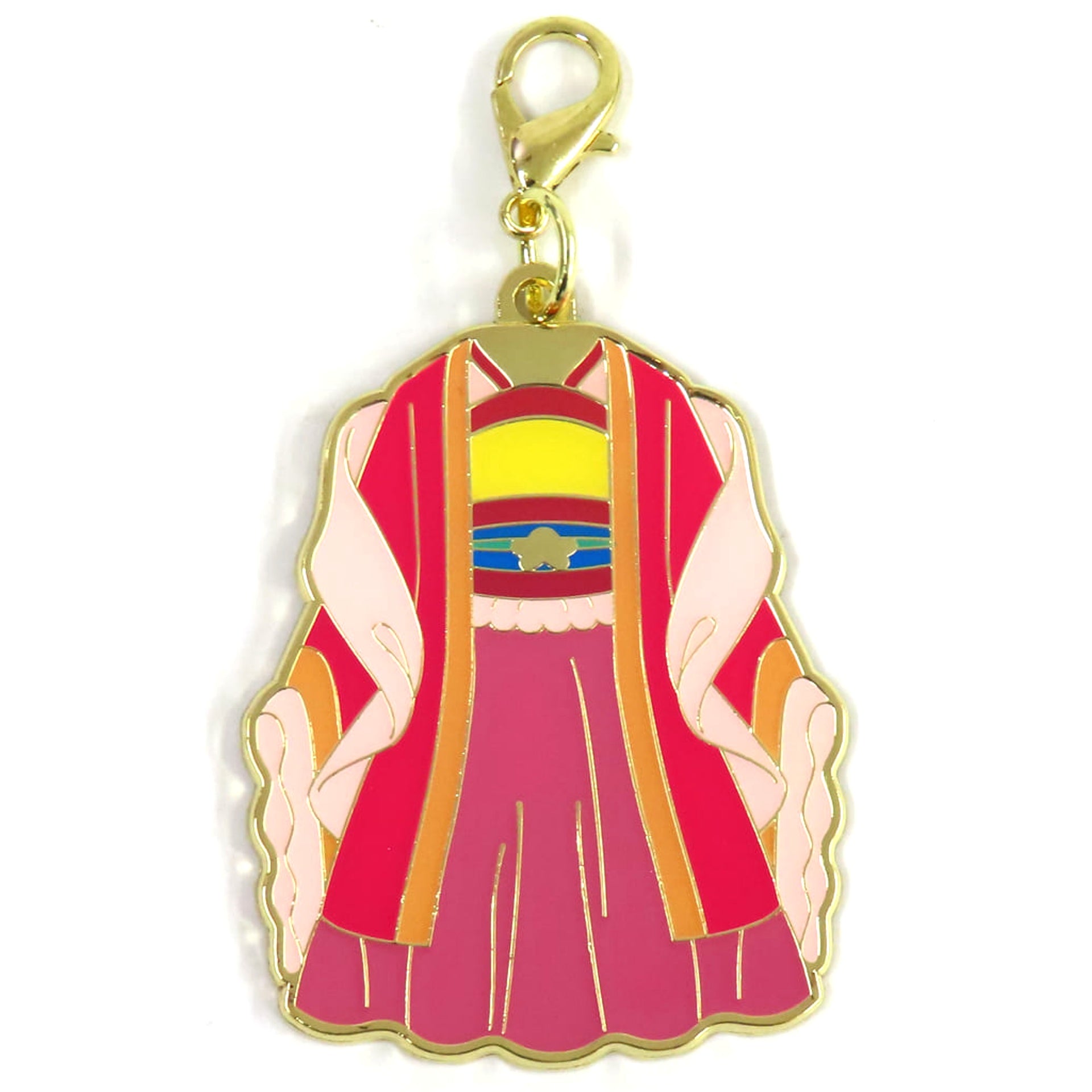 The Apothecary Diaries Lady Lishu Outfit Motif Metal Charm Exclusive from The Apothecary Diaries Exhibition Charm [USED]