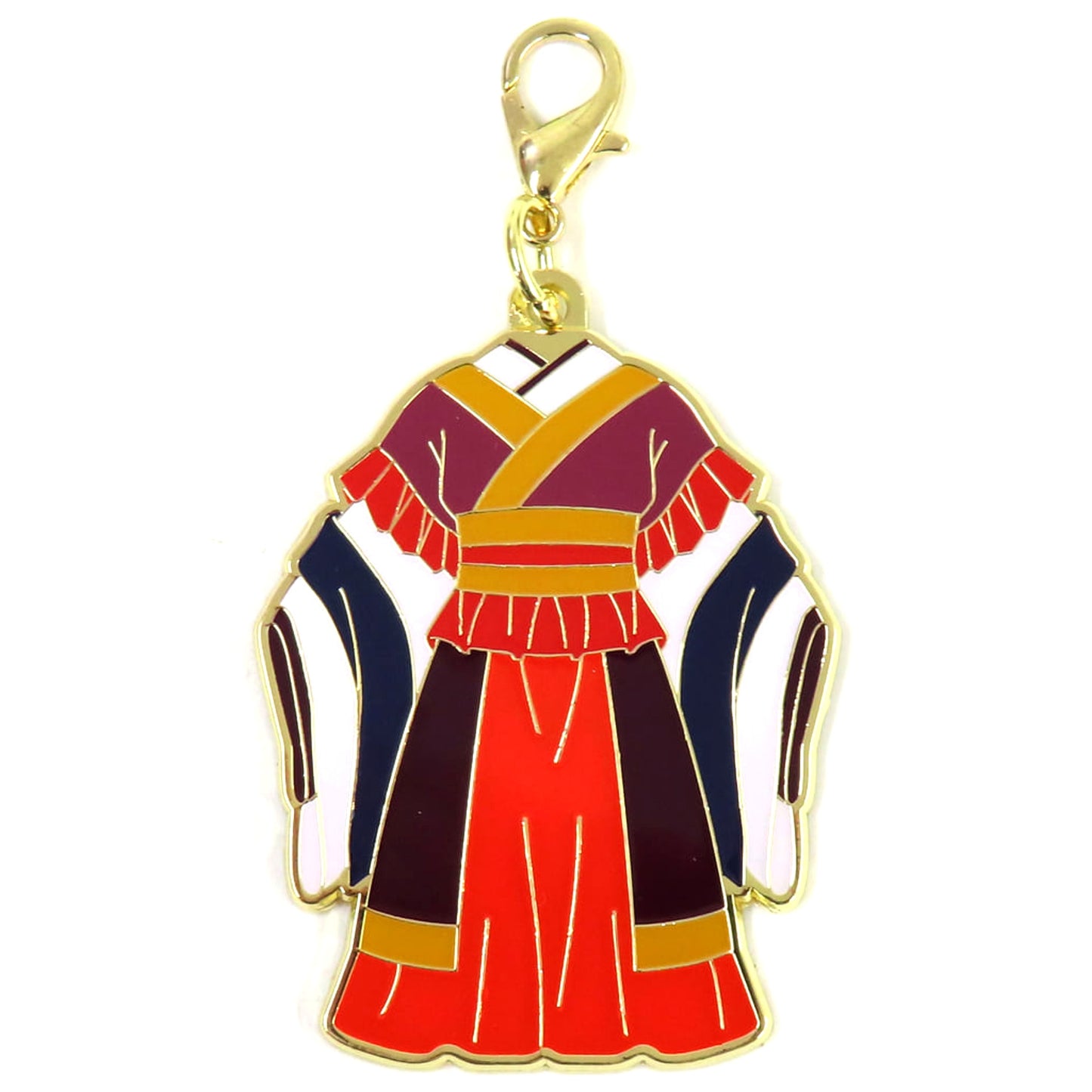 The Apothecary Diaries Lady Loulan Outfit Motif Metal Charm Exclusive from The Apothecary Diaries Exhibition Charm [USED]